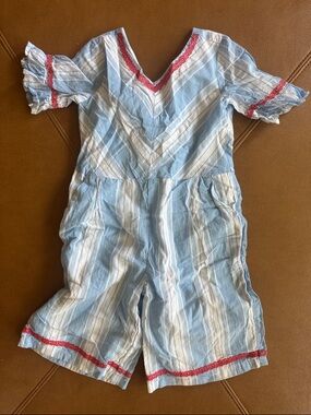 Janie & Jack preppy pants romper 3T